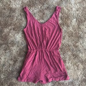 Romper Tank (Burgundy // Maroon)